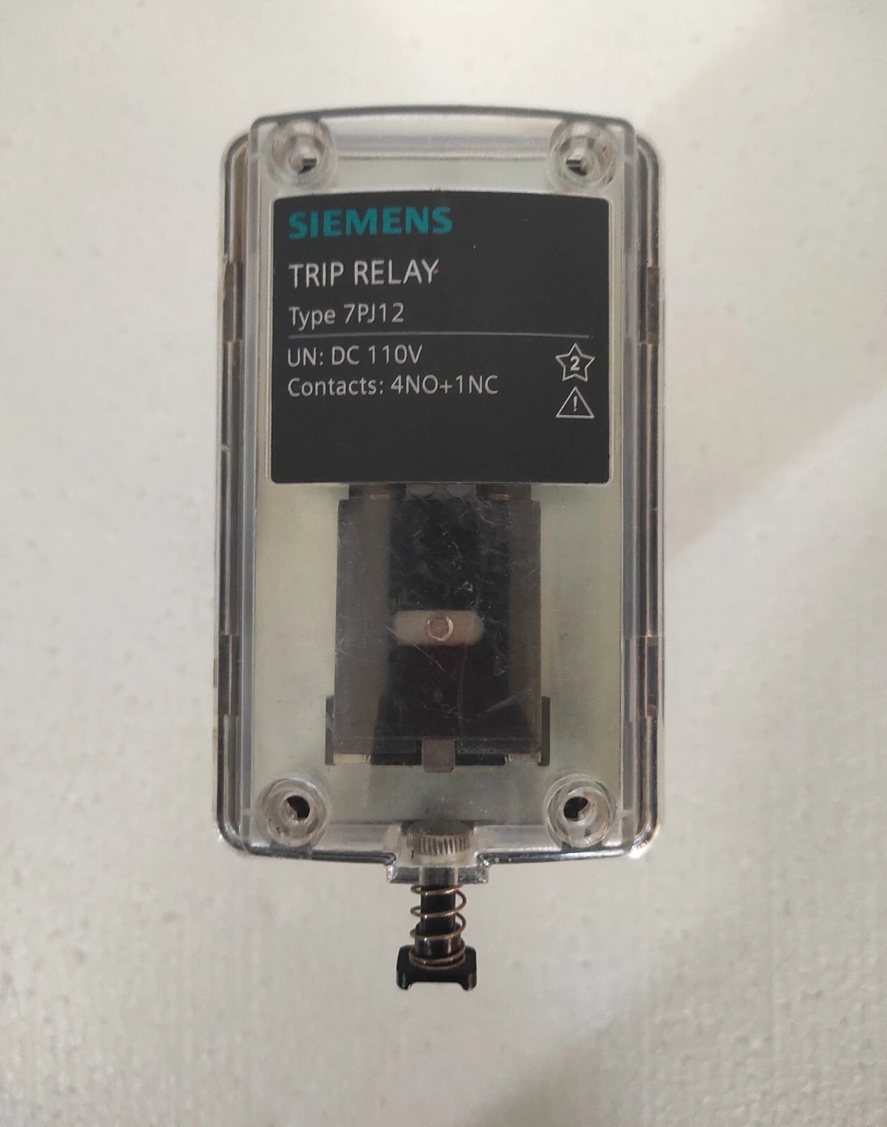 Siemens 7PJ12 Master Trip Relay